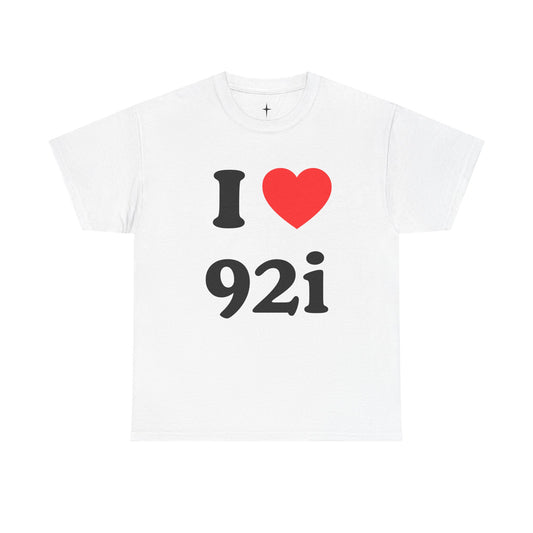 T-Shirt I LOVE 92i