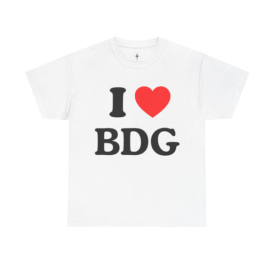 T-Shirt I LOVE BDG